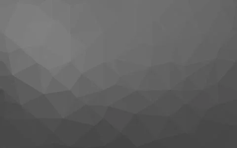 Light Silver, Gray vector low poly texture. Illustrazione stock