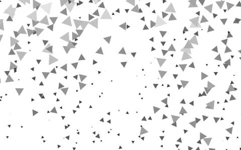 Light Silver, Gray vector pattern in polygonal style. Illustrazione stock
