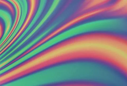 Light Silver, Gray vector pattern with liquid shapes. 스톡 일러스트