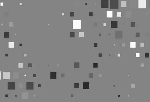 Light Silver, Gray vector pattern in square style. Illustrazione stock