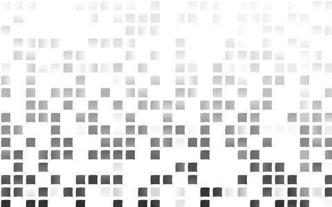 Light Silver, Gray vector pattern in square style. Stock Illustration