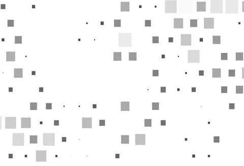 Light Silver, Gray vector pattern in square style. Stock Illustration