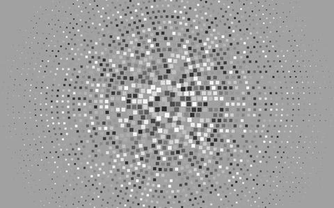 Light Silver, Gray vector pattern in square style. Illustrazione stock