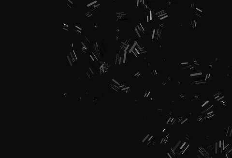 Light Silver, Gray vector pattern with narrow lines. Stock Illustration