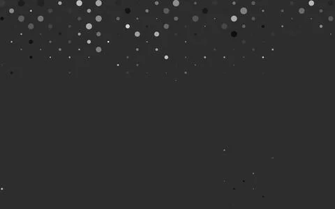 Light Silver, Gray vector pattern with spheres. 스톡 일러스트