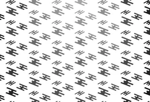 Light Silver, Gray vector pattern with narrow lines. 스톡 일러스트