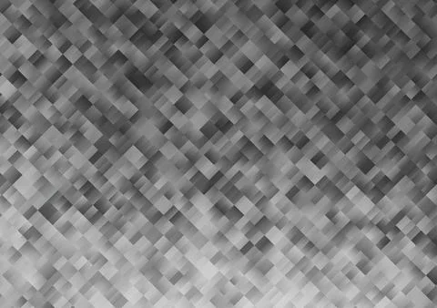 Light Silver, Gray vector pattern in square style. Illustrazione stock