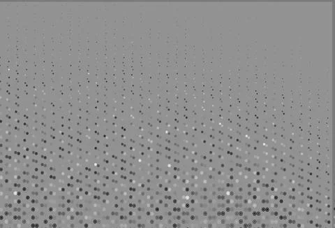 Light Silver, Gray vector pattern with christmas snowflakes. Stock Illustration