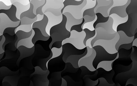 Light Silver, Gray vector pattern with lamp shapes. Stock Illustration