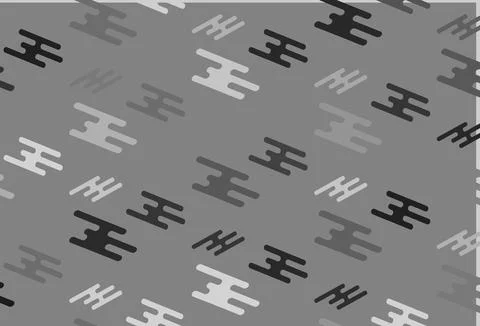 Light Silver, Gray vector pattern with narrow lines. Stock Illustration