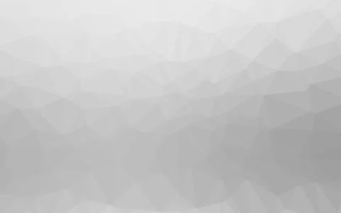 Light Silver, Gray vector polygon abstract background. Stock Illustration