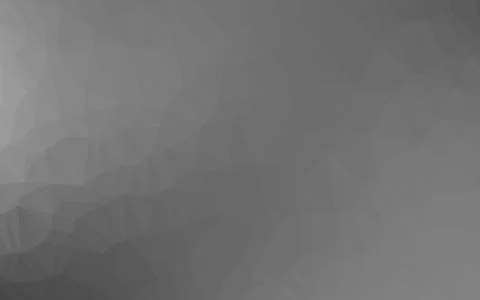 Light Silver, Gray vector polygonal background. Illustrazione stock