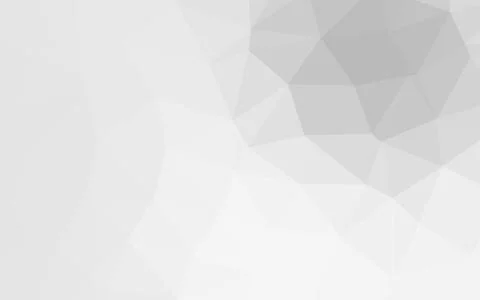 Light Silver, Gray vector polygonal pattern. Stock Illustration