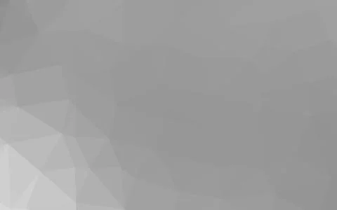 Light Silver, Gray vector polygonal background. Stock Illustration