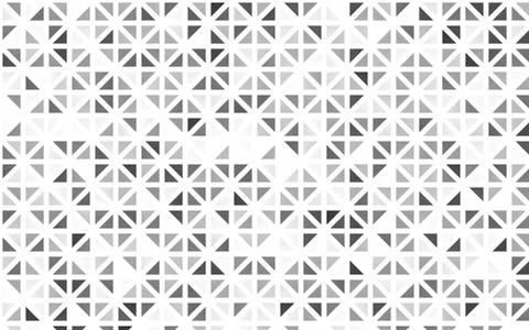 Light Silver, Gray vector seamless pattern in polygonal style. Stock Illustration