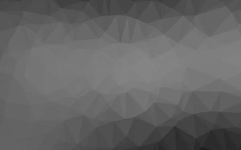 Light Silver, Gray vector shining triangular background. Stock Illustration