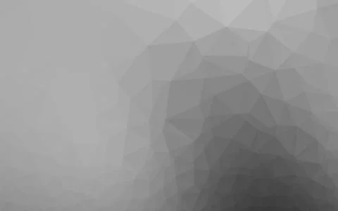 Light Silver, Gray vector shining triangular background. Stock Illustration