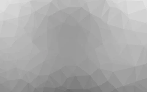 Light Silver, Gray vector shining triangular background. Stock Illustration