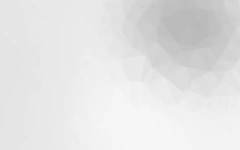 Light Silver, Gray vector shining triangular background. Stock Illustration