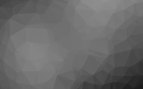 Light Silver, Gray vector shining triangular pattern. 스톡 일러스트