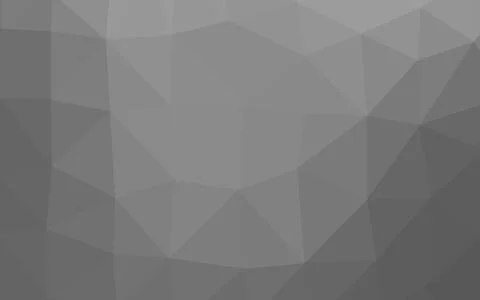 Light Silver, Gray vector shining triangular background. Stock Illustration