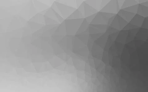 Light Silver, Gray vector shining triangular background. Stock Illustration