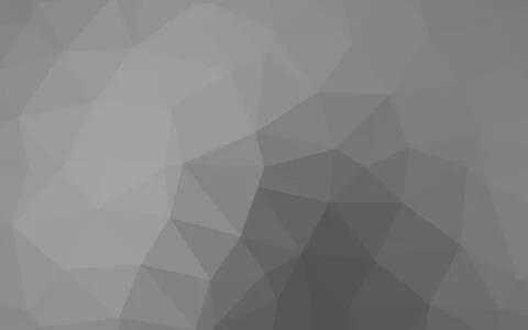 Light Silver, Gray vector shining triangular background. Stock Illustration