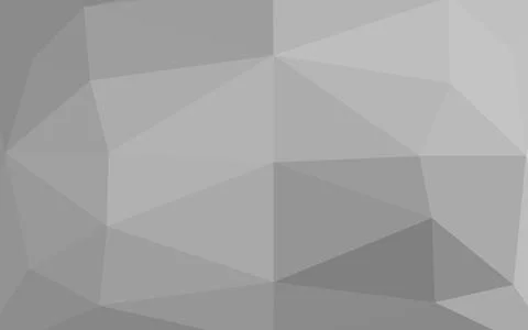 Light Silver, Gray vector shining triangular template. Illustrazione stock