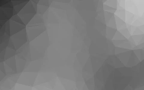 Light Silver, Gray vector shining triangular pattern. Stock Illustration