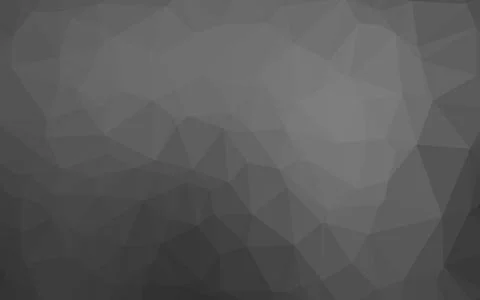Light Silver, Gray vector shining triangular pattern. Stock Illustration
