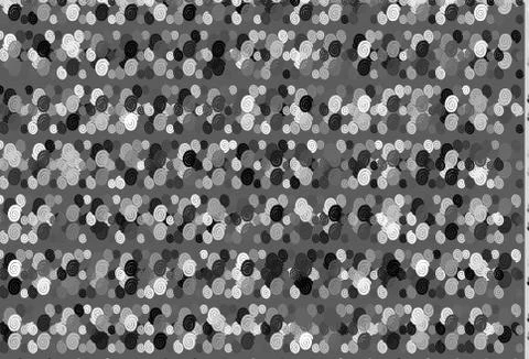 Light Silver, Gray vector template with bubble shapes. Stock Illustration