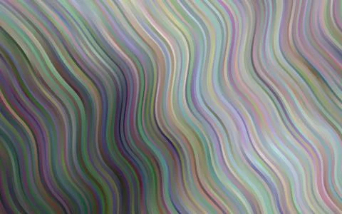 Light Silver, Gray vector template with bubble shapes. Stock Illustration