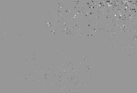 Light Silver, Gray vector template with crystals, rectangles. 스톡 일러스트