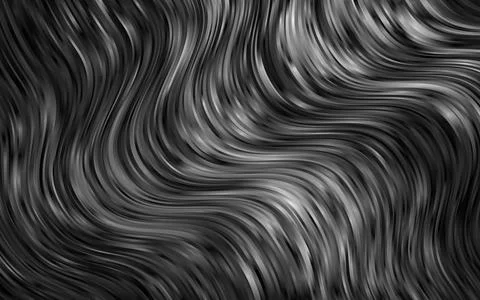 Light Silver, Gray vector template with bubble shapes. Stock Illustration