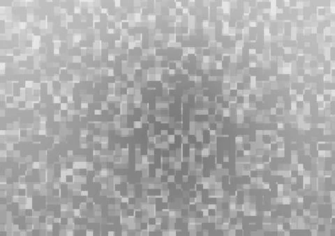 Light Silver, Gray vector template with crystals, rectangles. Illustrazione stock