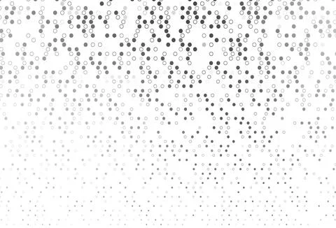 Light Silver, Gray vector template with circles. Ilustración de archivo