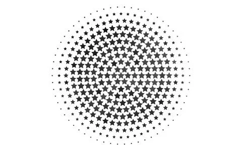 Light Silver, Gray vector template with sky stars. Illustrazione stock