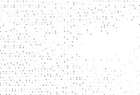 Light Silver, Gray vector template with square style. Stock Illustration