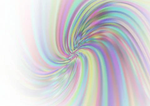 Light Silver, Gray vector template with bent ribbons. 스톡 일러스트