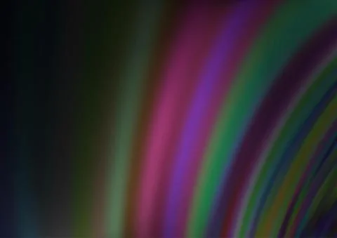 Light Silver, Gray vector template with bubble shapes. Stock Illustration