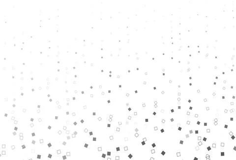 Light Silver, Gray vector template with square style. Stock Illustration