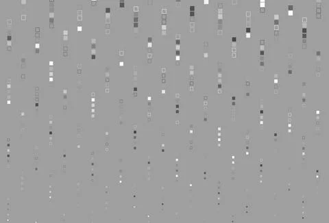 Light Silver, Gray vector template with square style. Stock Illustration