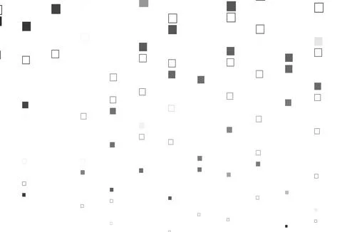 Light Silver, Gray vector template with square style. Stock Illustration