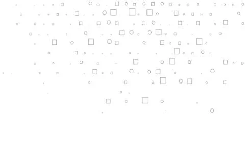 Light Silver, Gray vector texture with disks, rectangles. Stock Illustration