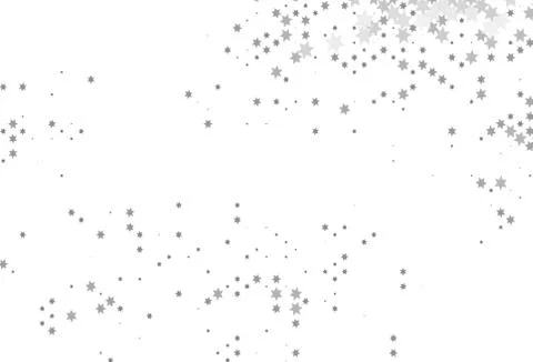 Light Silver, Gray vector texture with beautiful stars. Stock Illustration