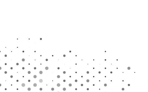 Light Silver, Gray vector texture with disks. Stock Illustration