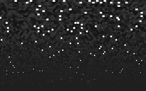 Light Silver, Gray vector texture in rectangular style. Stock Illustration