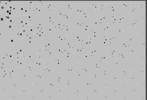 Light Silver, Gray vector texture in poly style with circles, cubes. イラスト素材