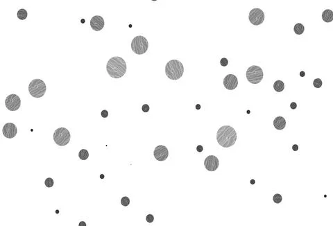 Light silver, gray vector texture with disks. Stock Illustration