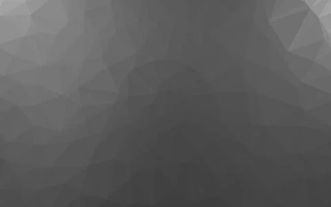 Light Silver, Gray vector triangle mosaic texture. Stock Illustration